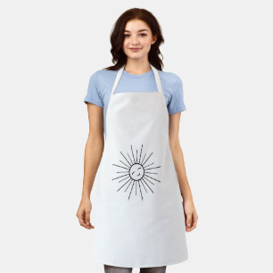 Minimalistische Küchenschürze Sun - Modernes Sonne Schürze