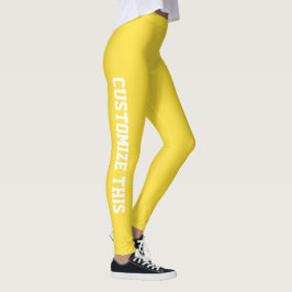 Minimalistische Kundentext Frauenleggings Leggings