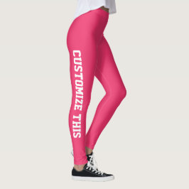 Minimalistische Kundentext Frauenleggings Leggings