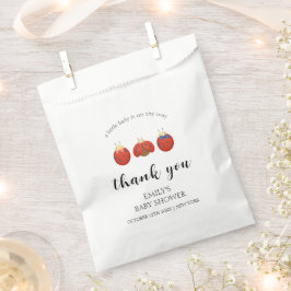 Minimalistische Ladybug Family Baby Dusche Vielen  Geschenktütchen
