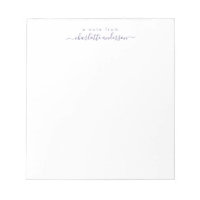 Minimalistische Lavendel-Script-Buchstaben Persona