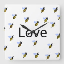 Minimalistische Liebe Wall Clock - Romantisches mo