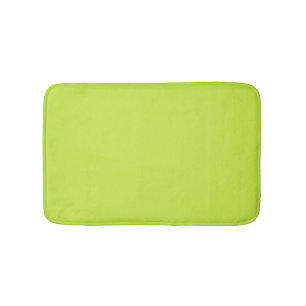 Minimalistische Linde grün solide, moderne Eleganz Badematte