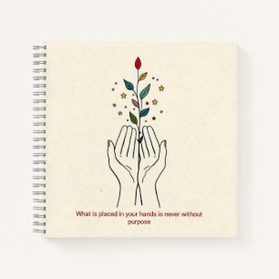 Minimalistische Line Art Journal harte Cover-Skizz Notizbuch