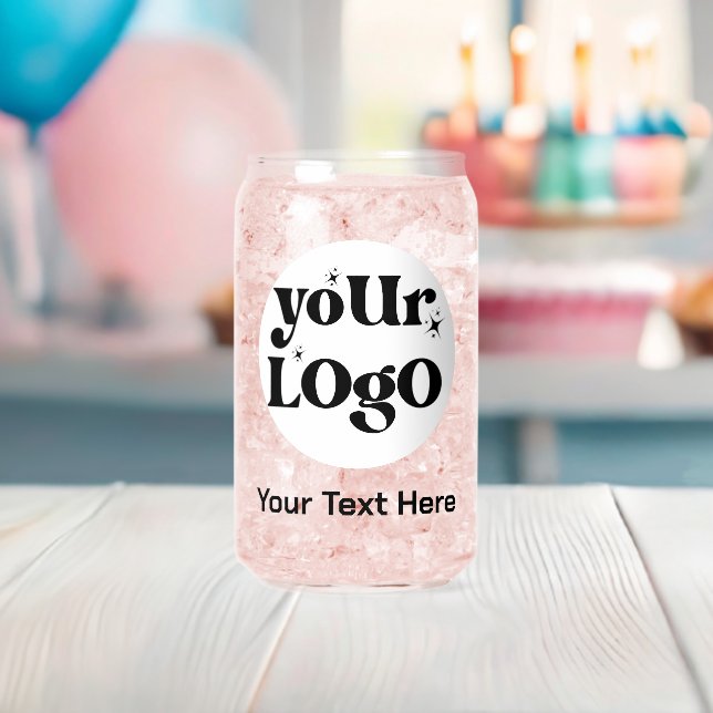 Minimalistische Logos und Texte Dosenglas (Insitu (Baby Party))