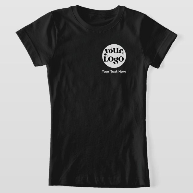 Minimalistische Logos und Texte T-Shirt (Ablage )