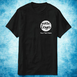 Minimalistische Logos und Texte T-Shirt