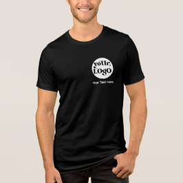 Minimalistische Logos und Texte Tri-Blend Shirt