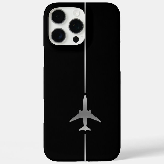 Minimalistische Luftfahrt Case-Mate iPhone Hülle (Rückseite)