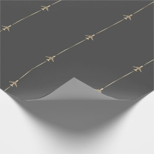 Minimalistische Luftfahrt Geschenkpapier