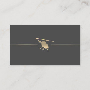 Minimalistische Luftfahrtkarte Visitenkarte