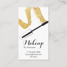 Minimalistische Make-upkünstler-vertikale