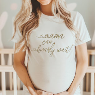 Minimalistische Mama kann Babydusche fürs frühzeit T-Shirt