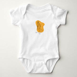Minimalistische Marigold Baby Strampler