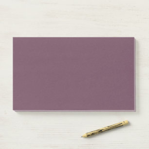 Minimalistische Matte Plum Post-It-Notes Post-it Klebezettel