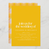 Minimalistische Mittelmoderne gelbe geometrische H