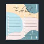 Minimalistische, moderne Abstrakte Pastete Notizblock<br><div class="desc">Moderne und schicke Minimalisten machen es mit Notizblock in Blau,  Grün,  Gelb,  Hellrosa und Blau Pastellfarben. Perfekt als Geschenk für Lehrer und Mitarbeiter.</div>