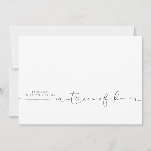 Minimalistische, moderne, bearbeitbare Farbenprach (Vorderseite)