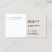 Minimalistische Moderne Berufliche Elegantfarben