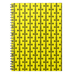 Minimalistische moderne christliche Symbolkunst de Notizblock