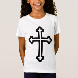 Minimalistische moderne christliche Symbolkunst T-Shirt