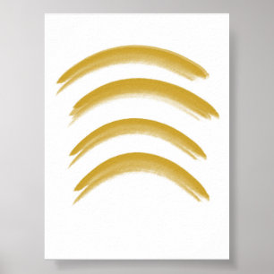 Minimalistische moderne Dekorationskunst Poster