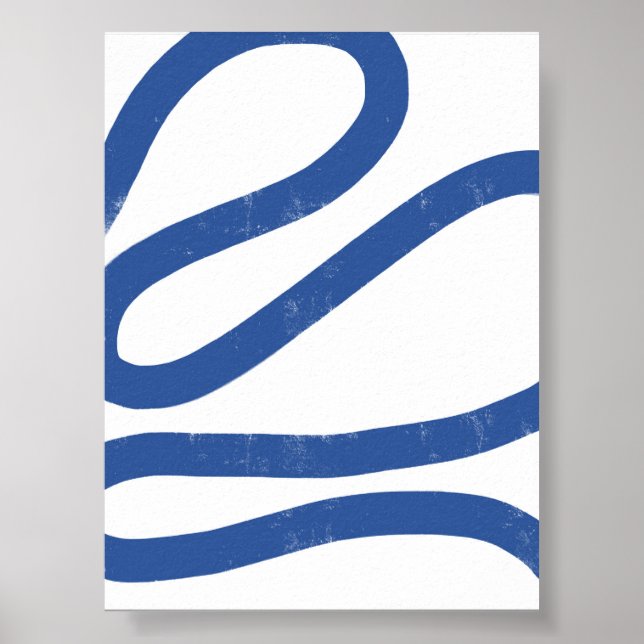 Minimalistische moderne Dekorwand Poster (Vorne)