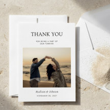 Minimalistische moderne Foto-Hochzeit