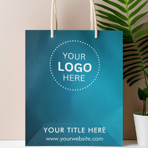 Minimalistische moderne Geschäftsgeschenktasche Mittlere Geschenktüte