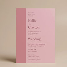 Minimalistische moderne Hochzeit mit Rosé-Tönen