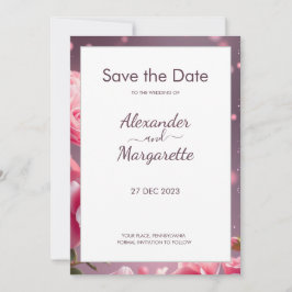 Minimalistische moderne Hochzeit Sichern Sie die D Dankeskarte