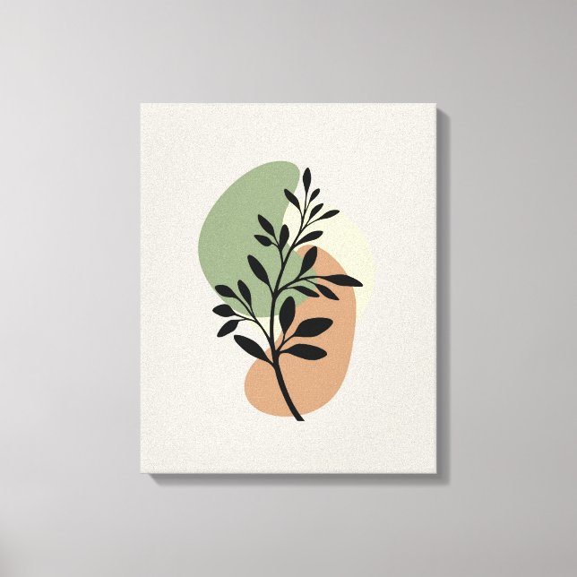 Minimalistische Moderne Leinwanddruck (Vorderseite)