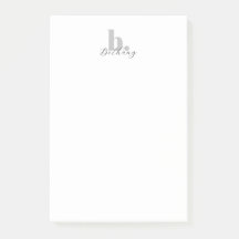 Minimalistische moderne Monogram-Eleganzschrift