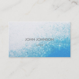 Minimalistische moderne Oxygen Vip Business Card Visitenkarte