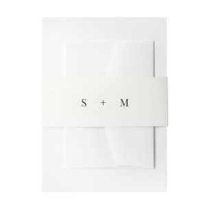 Minimalistische moderne Typografie-Hochzeit Einladungsbanderole