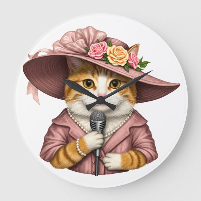 Minimalistische moderne Wall-Uhr - Stilvolle Zuhau Große Wanduhr (Vorderseite)