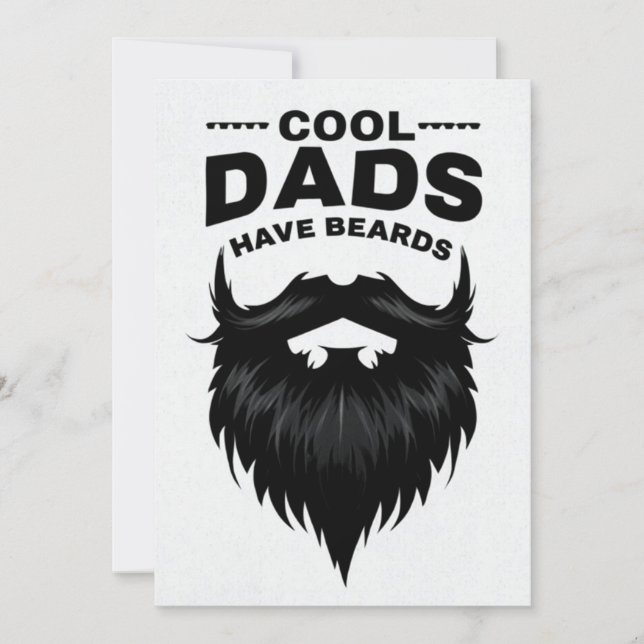 Minimalistische monochromatische Vathorenkarte Einladung (Vorderseite)