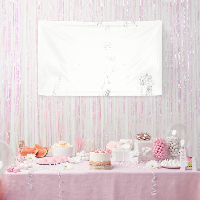 Minimalistische monochrome Grunge-Textur Banner (Party)