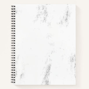 Minimalistische monochrome Grunge-Textur Notizbuch