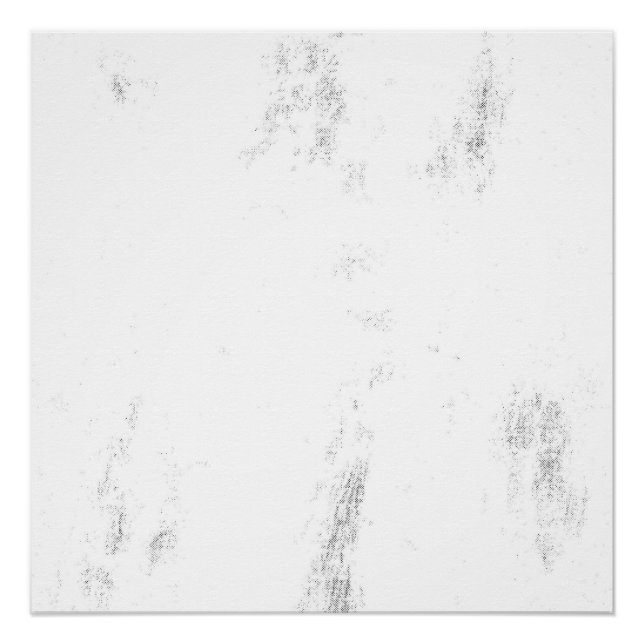 Minimalistische monochrome Grunge-Textur Poster (Vorderseite)