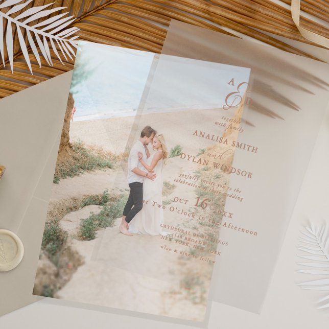 Minimalistische Monogram Ampersand Hochzeit (Von Creator hochgeladen)