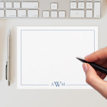 Minimalistische Monogramm-Bänder mit drei Buchstab