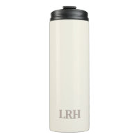 Minimalistische Monogramm Bridesmaid Wasserflasche