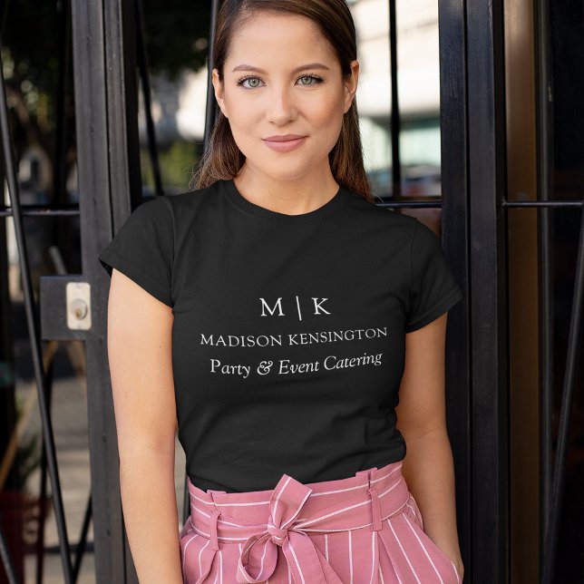 Minimalistische Monogramm oder Hinzufügen von Logo T-Shirt (Von Creator hochgeladen)