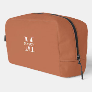 Minimalistische Monogramm Personalisiert Waschbeutel
