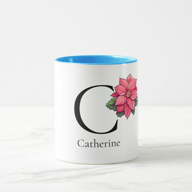 Minimalistische monogramm-Tasse von Catherine mit  Tasse (Zentrum)