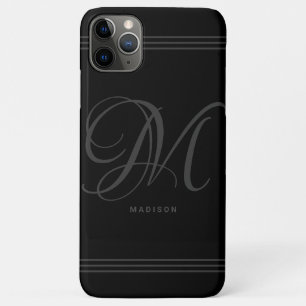 Minimalistische Monogramm und Name Case-M Case-Mate iPhone Hülle