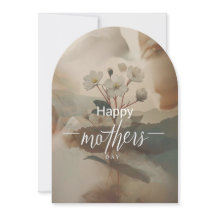 Minimalistische Muttertagskarte