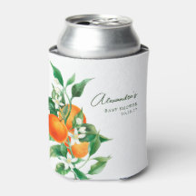 Minimalistische Orange Fruit Botanical Niedlich Ba