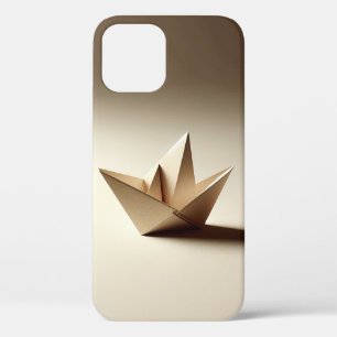 Minimalistische Origami-Papierboot-Kunst Moderne Ä Case-Mate iPhone Hülle